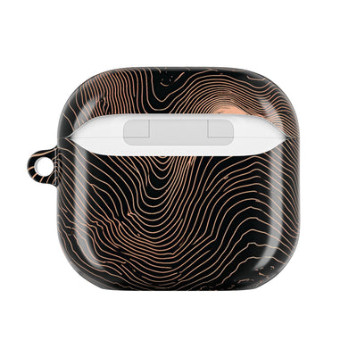 Mesa Elevation Contour · Hard Case for AirPods & AirPods Pro · Black