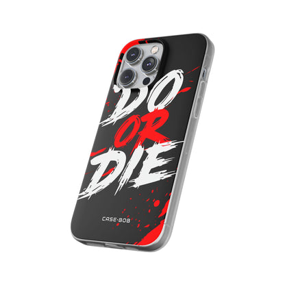Do Or Die Splatter iPhone 14 Pro Max -pehmeä suojakotelo