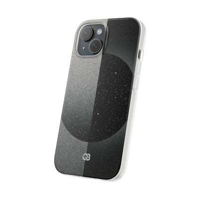 Black Lite Phone Case for iPhone - Lunar Static Orbit