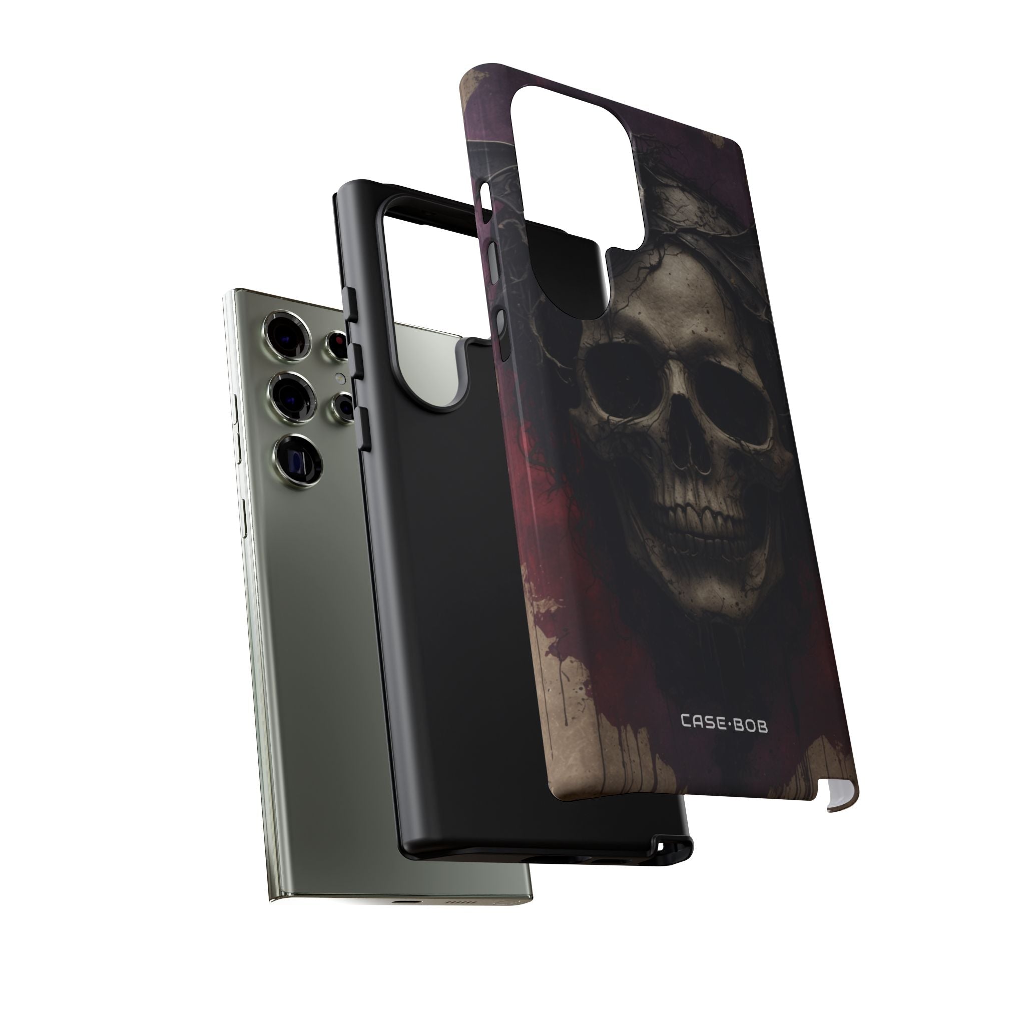 Gothic Skull Crown Samsung S23 Ultra Case - Tough