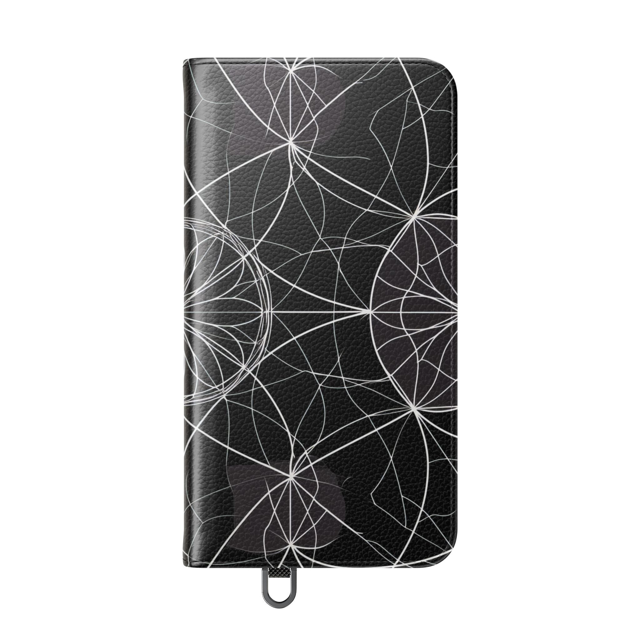 Witte Mandala Stralings - Samsung S24 Plus Case - Portemonnee