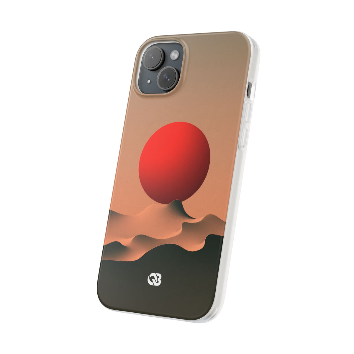 Crimson Sol Ridge · Lite Phone Case for iPhone ·  Red