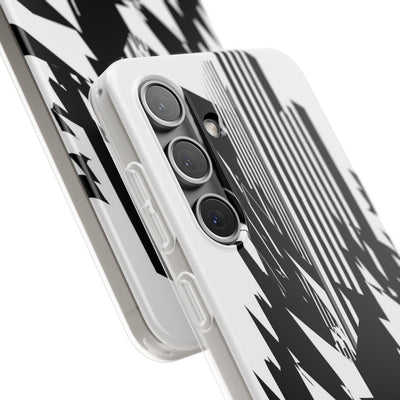 White Lite Phone Case for Samsung - Shattered Vector Spire