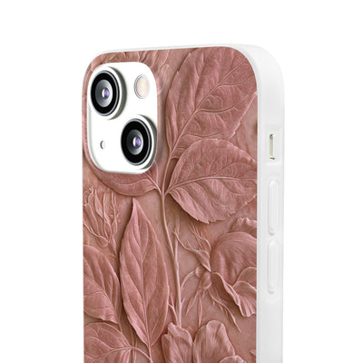 Blush Rose Relief · Lite Phone Case for iPhone ·  Pink
