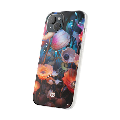 Luminous Poppy Glade · Soft Coque de téléphone pour iPhone