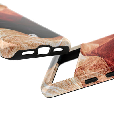 Ember Wave Dispersion · Tough Phone Case for Pixel ·  Red