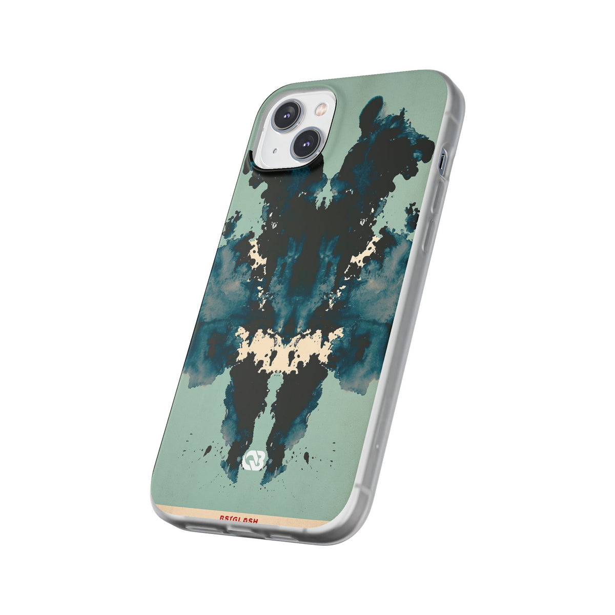 Rorschach Ink Void · Lite Phone Case for iPhone ·  Black