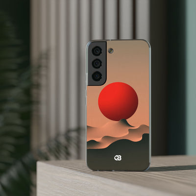 Crimson Sol Ridge · Lite Phone Case for Samsung · Red