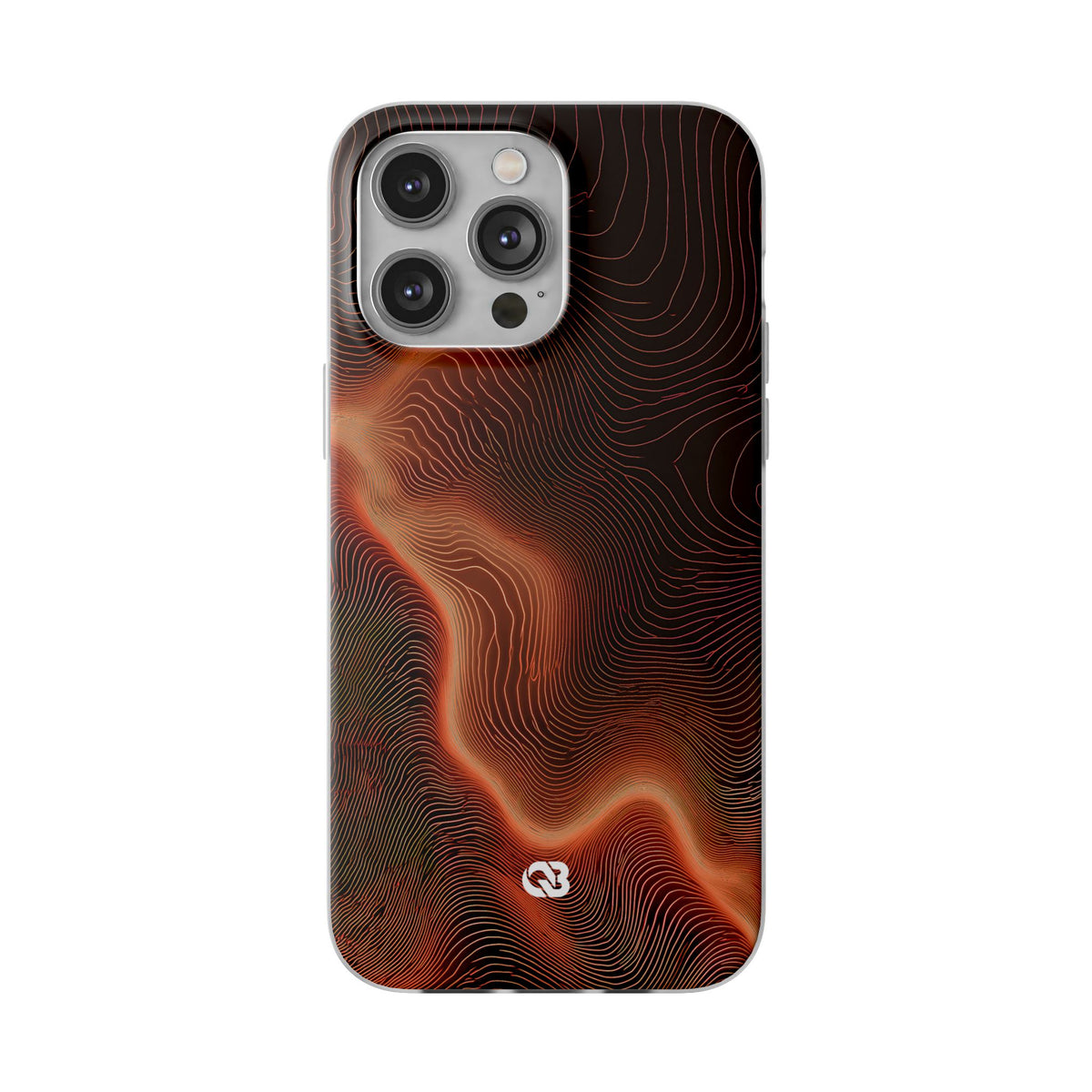Caldera Ridge · Lite Phone Case for iPhone ·  Orange