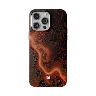 Caldera Ridge · Lite Phone Case for iPhone ·  Orange