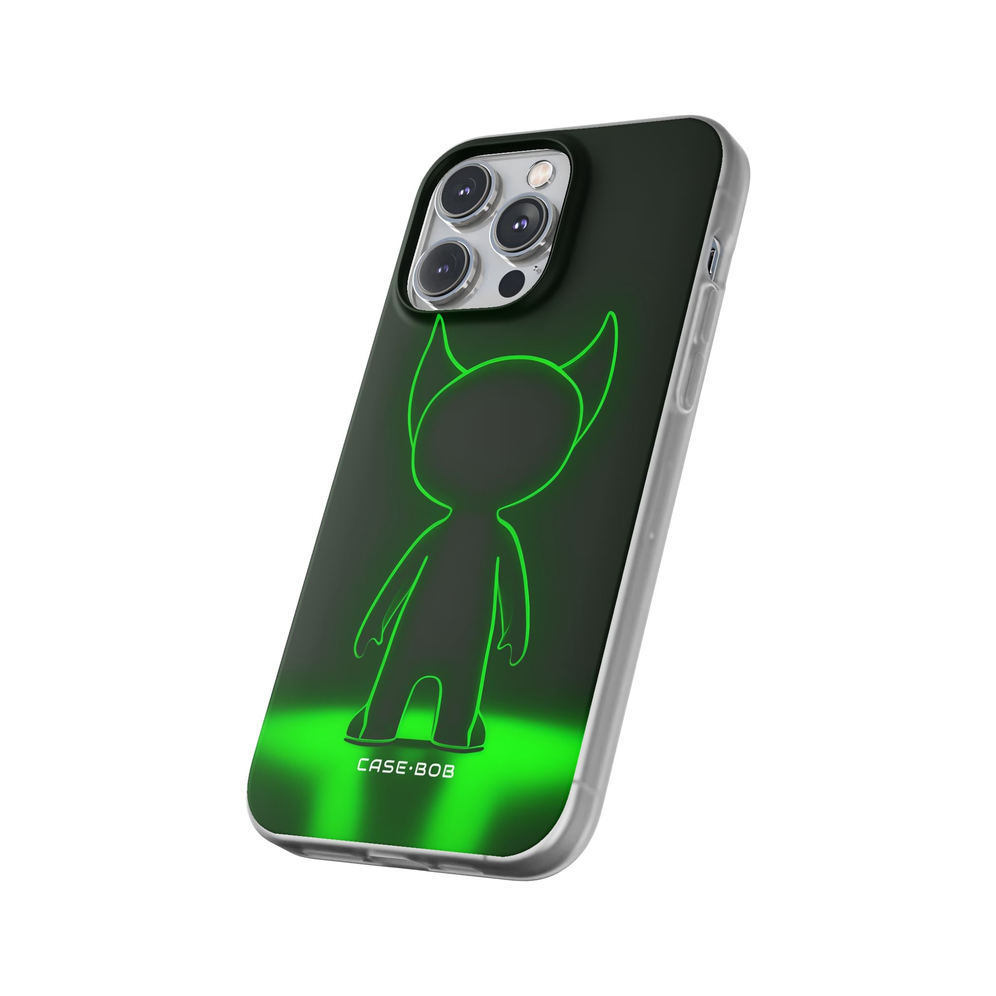 Neon Horned Glow iPhone 14 Pro Max Case - Soft