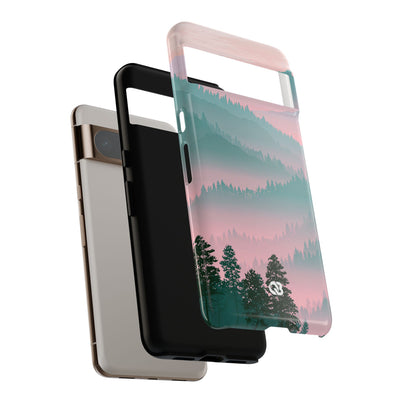 Alpine Horizon · Tough Phone Case for Pixel ·  Green