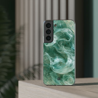 Translucent Aqua Flow · Lite Phone Case for Samsung · Teal