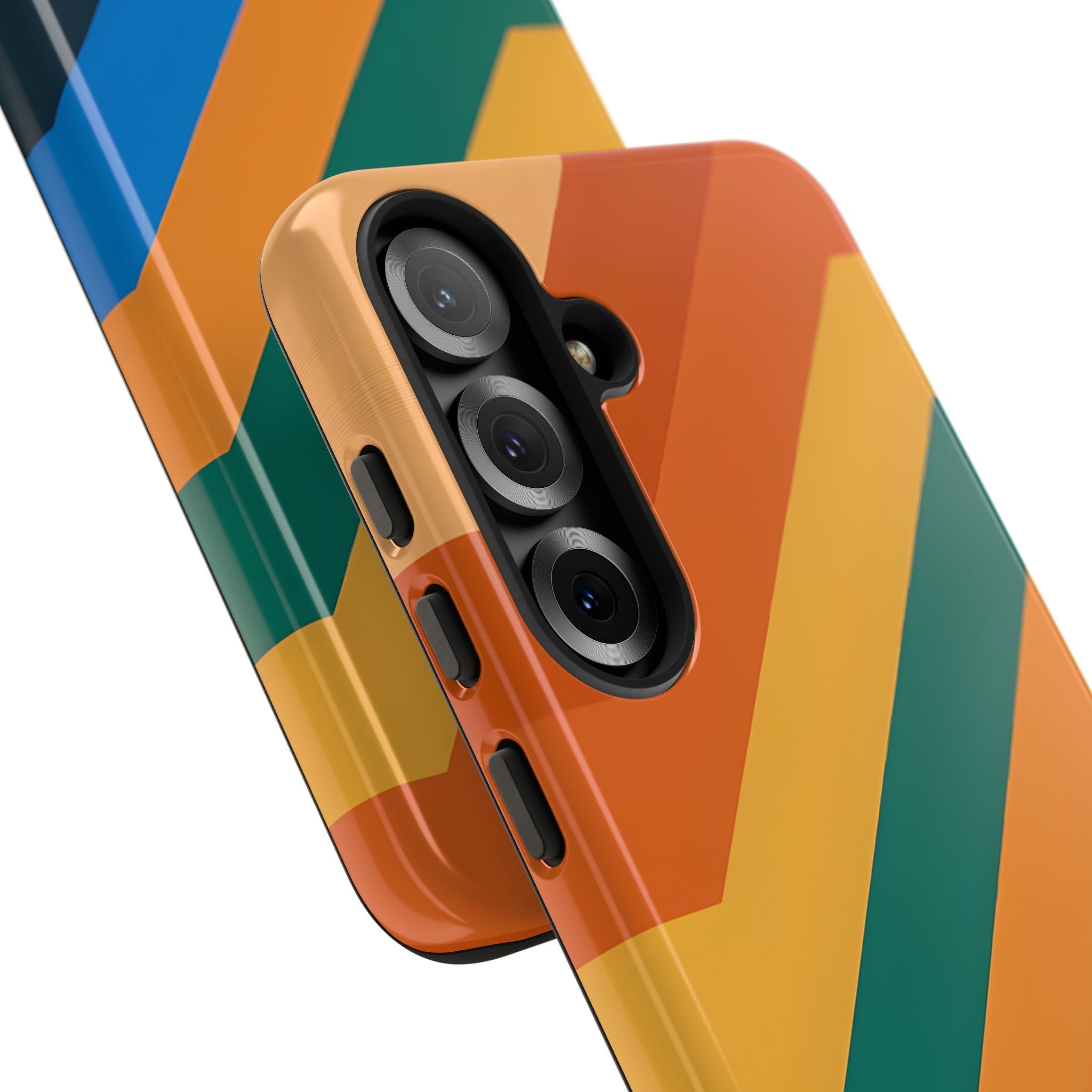 Retro Ridge Lines · Tough Phone Case for Samsung