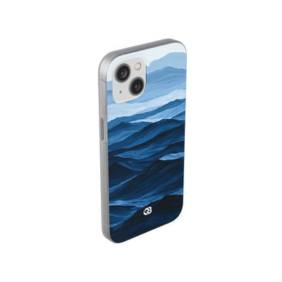 Blue Lite Phone Case for iPhone - Cobalt Ridge Tides