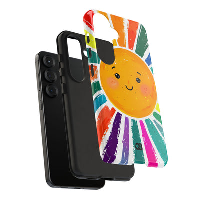 Vibrant Solar Smile · Tough Phone Case for Samsung