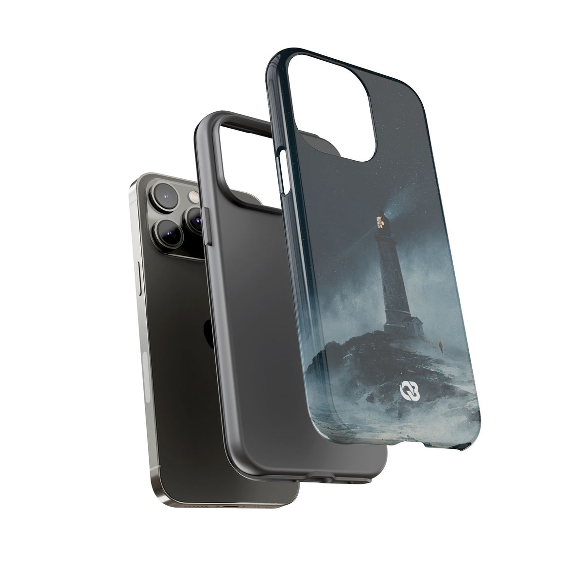 Nordic Coastal Beacon · Tough Phone Case for iPhone · Blue