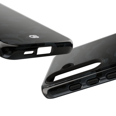 Blackout Urban Camo · Tough Phone Case for Samsung · Black
