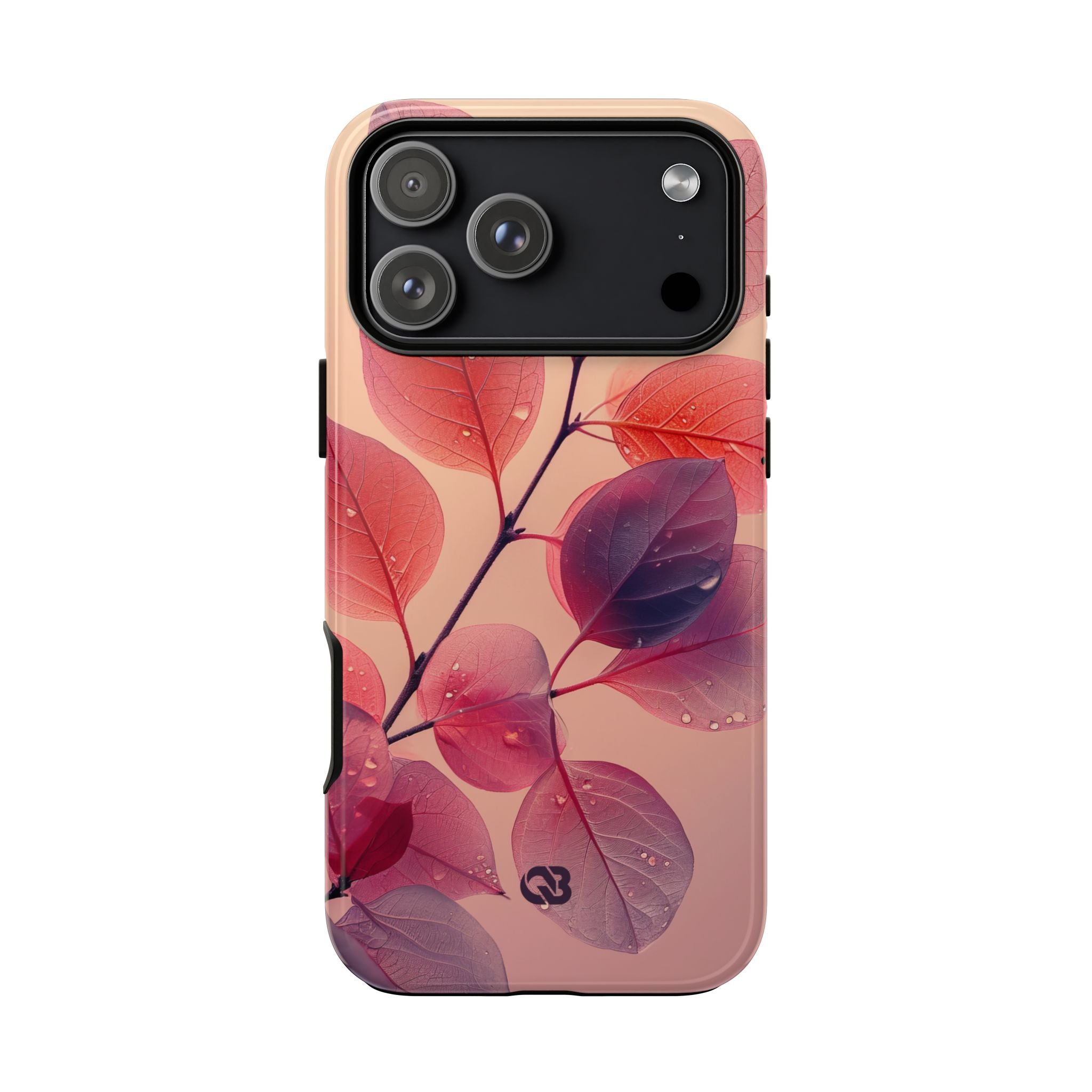 Dewy Magenta Foliage · Tough Phone Case for iPhone