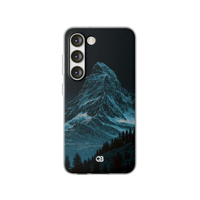 Glacial Alpine Peak · Lite Phone Case for Samsung · Blue