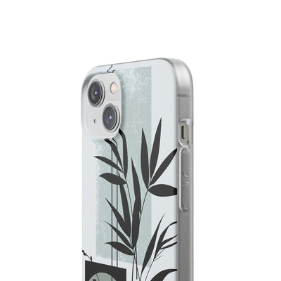 Grey Lite Phone Case for iPhone - Sage Bamboo Noir