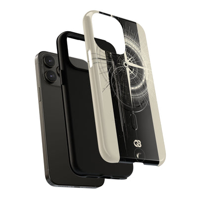 Beige Tough 2.0 Magsafe Phone Case for iPhone - Zenith Vector Spire