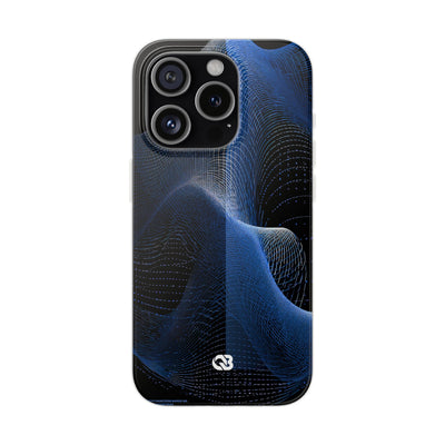 Blue Lite Phone Case for iPhone - Electric Blue Flux
