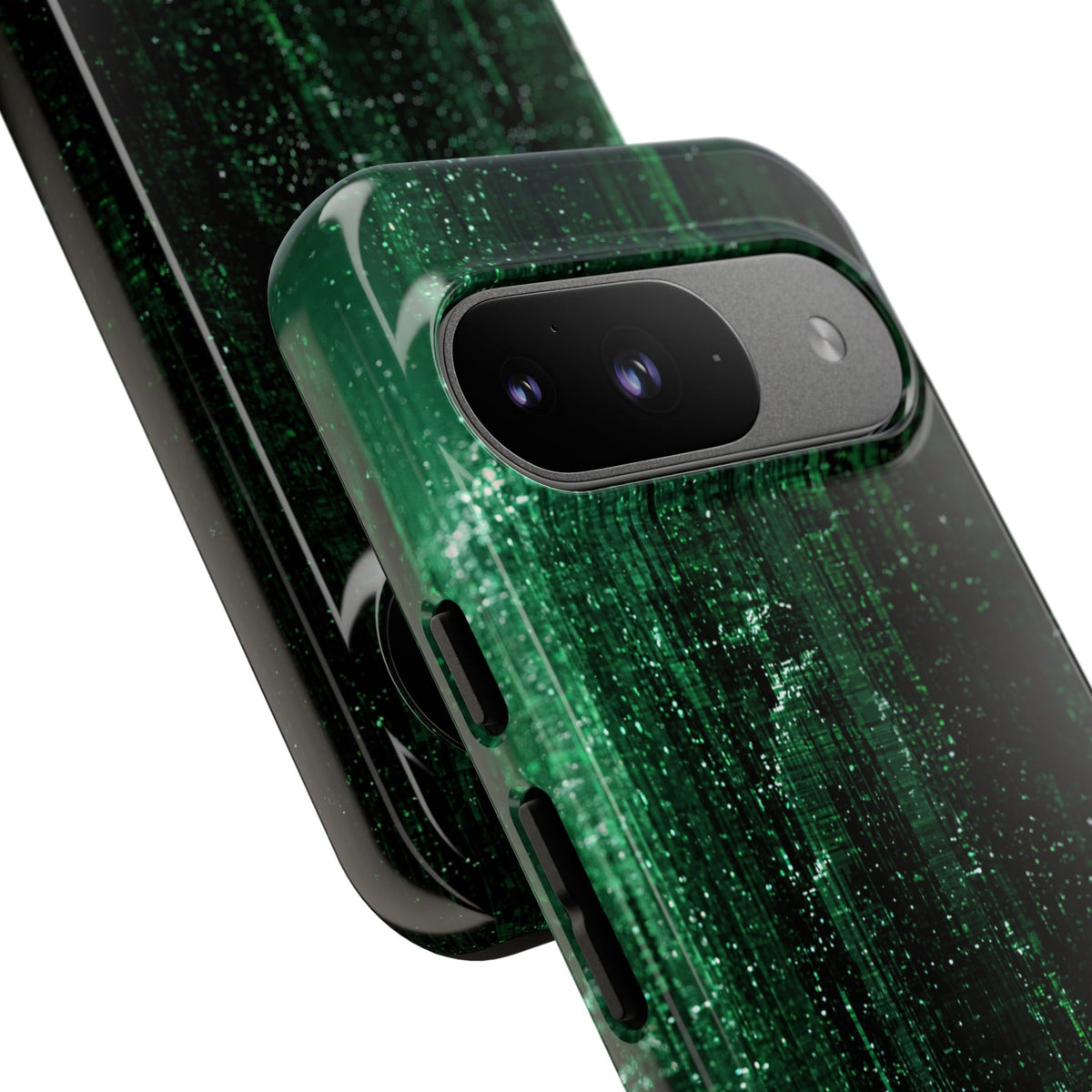 Emerald Void · Tough Phone Case for Pixel ·  Green