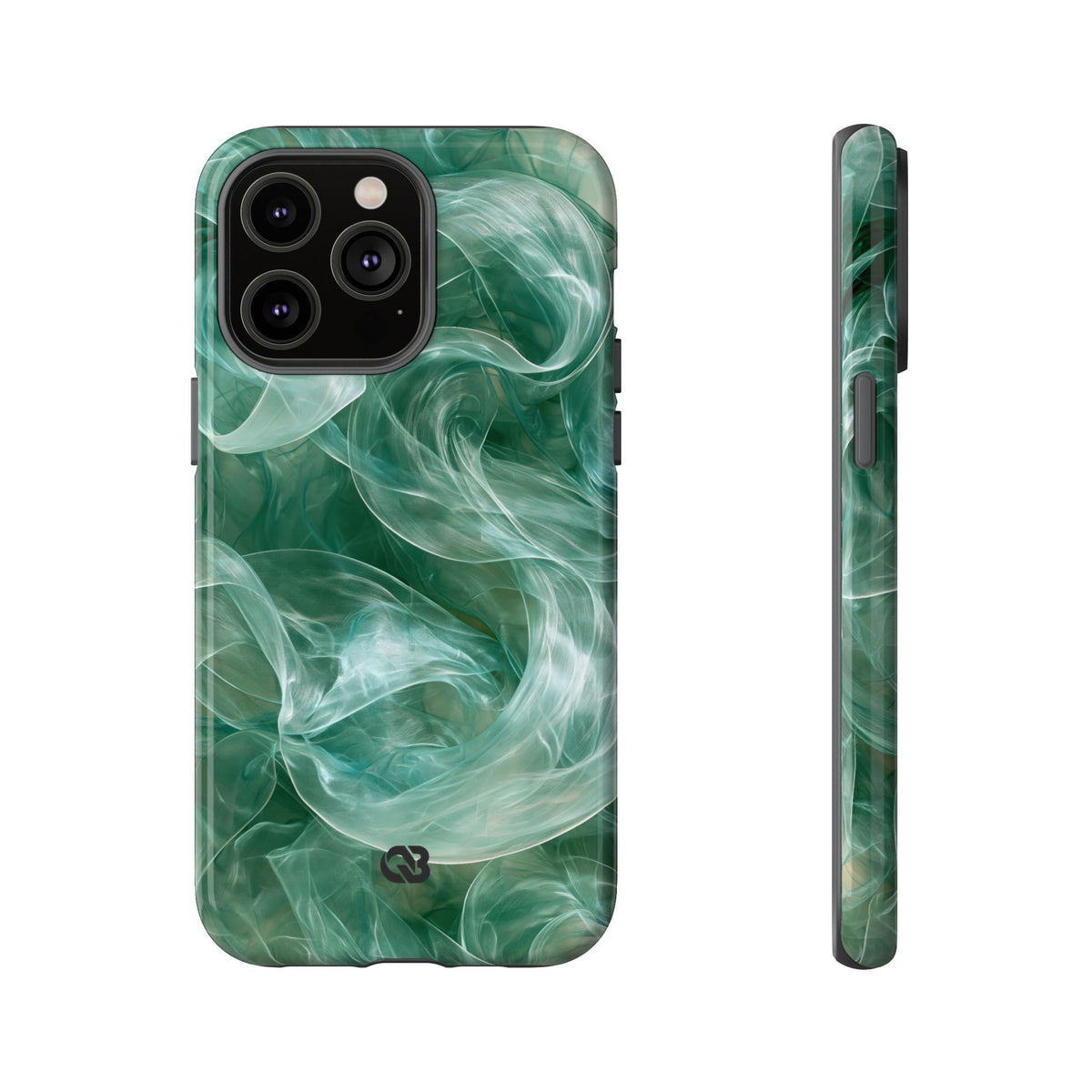 Translucent Aqua Flow · Tough Phone Case for iPhone · Teal