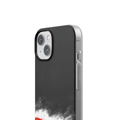 Crimson Void · Lite Phone Case for iPhone ·  Black