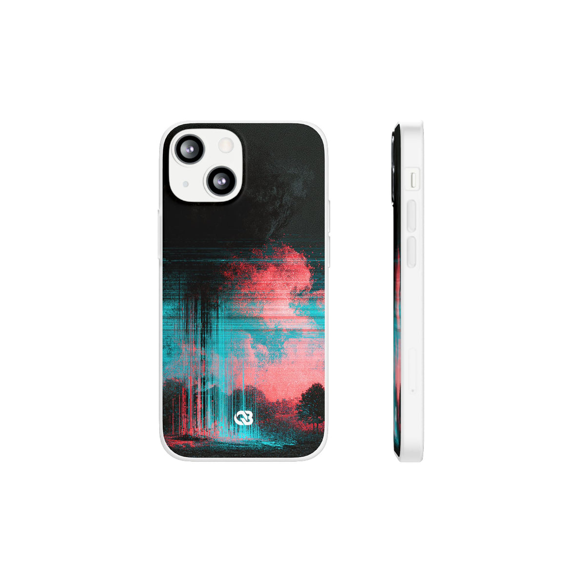 Digital Signal Drift · Lite Phone Case for iPhone ·  Black