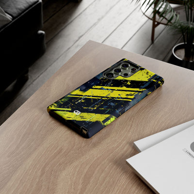 Acid Hazard · Tough Phone Case for Samsung · Yellow