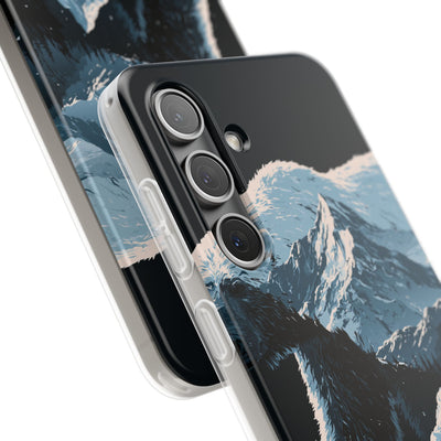 Nordic Arctic Bear · Lite Phone Case for Samsung · Black