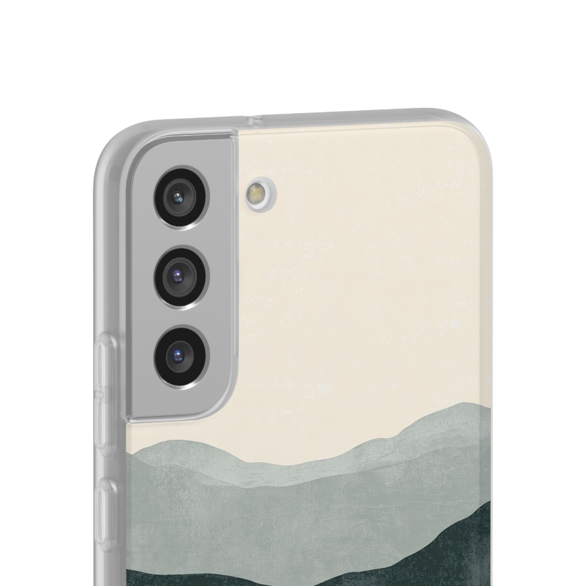 Green Lite Phone Case for Samsung - Misty Sage Valley