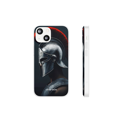 Hopeinen Centurion iPhone 13 mini -pehmusteline