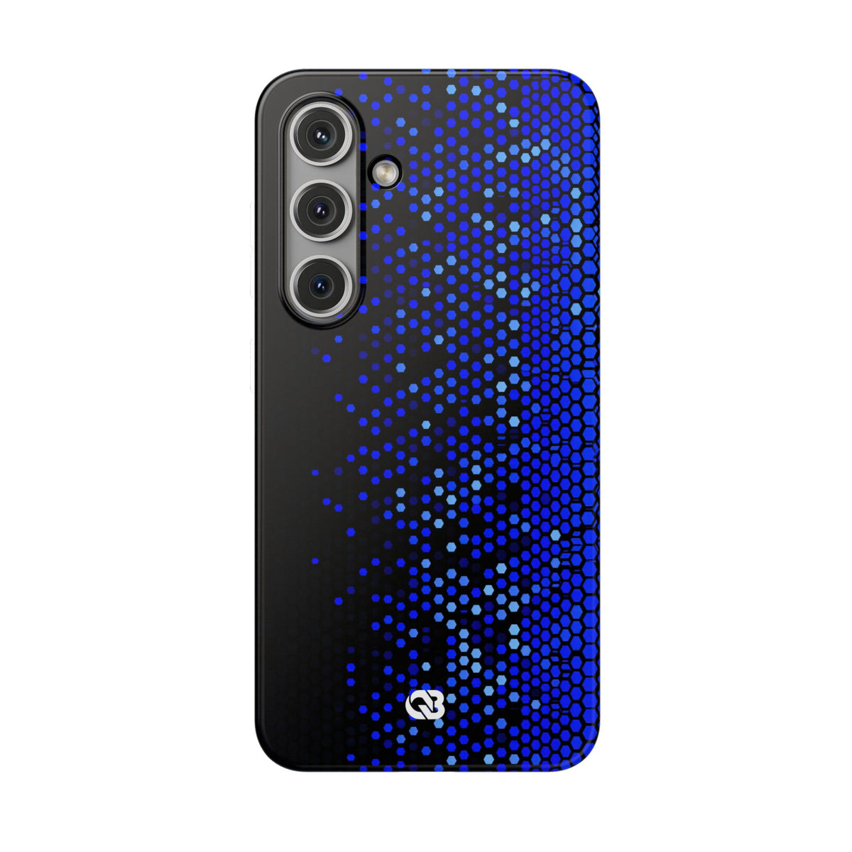 Cobalt Hex Dispersion · Lite Phone Case for Samsung · Blue