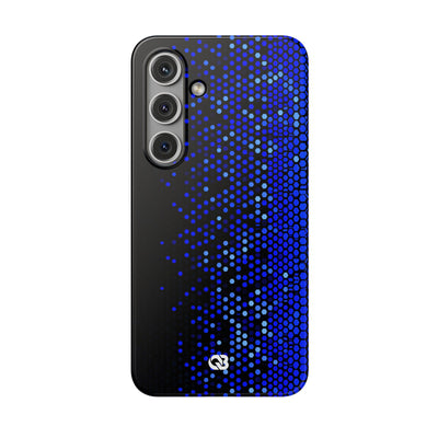 Cobalt Hex Dispersion · Lite Phone Case for Samsung · Blue