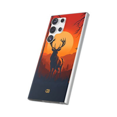 Amber Ridge Stag · Soft Phone Case for Samsung