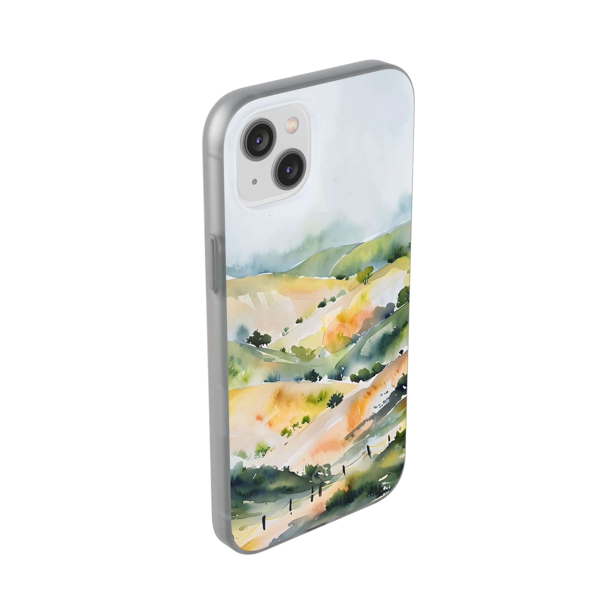 Sage Rolling Hills · Soft Phone Case for iPhone