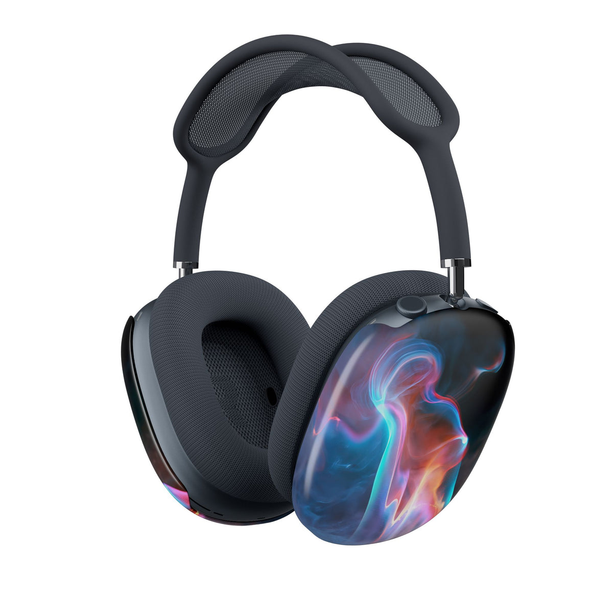 Neon Waveform · Hard Case for AirPods Max · Black