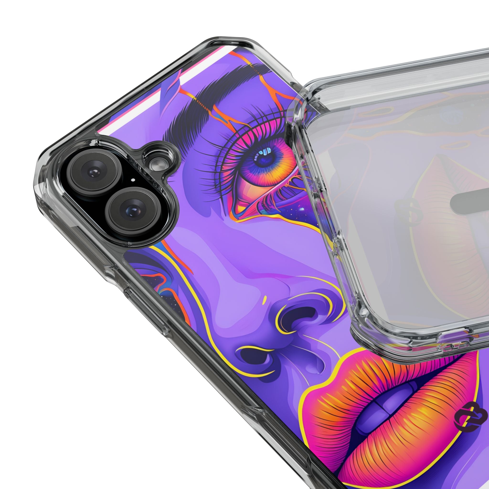 Violet Cosmic Gaze · Impact Custodia per iPhone · Magsafe