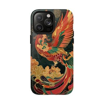 Imperial Phoenix Ascent · Tough 2.0 Magnetic Phone Case for iPhone · Red