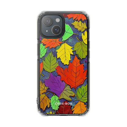 Vivid Leafstorm iPhone 15 Case - Impact