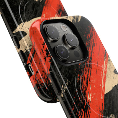 Urban Slash Camo · Tough 2.0 Magnetic Phone Case for iPhone · Black