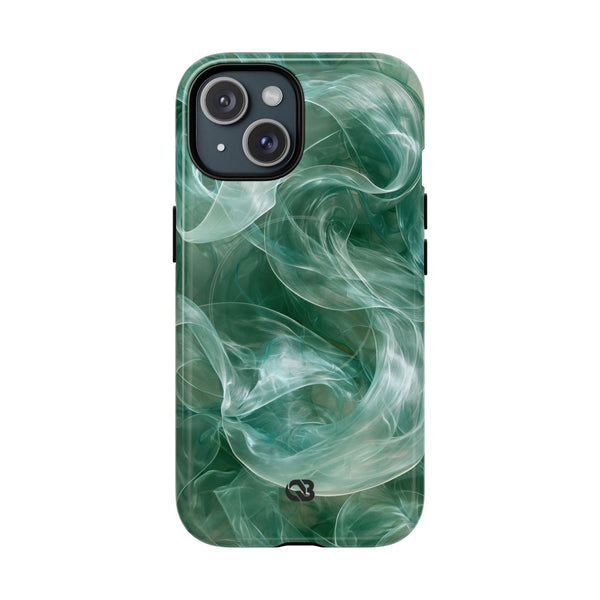 Translucent Aqua Flow · Tough 2.0 Magnetic Phone Case for iPhone · Teal