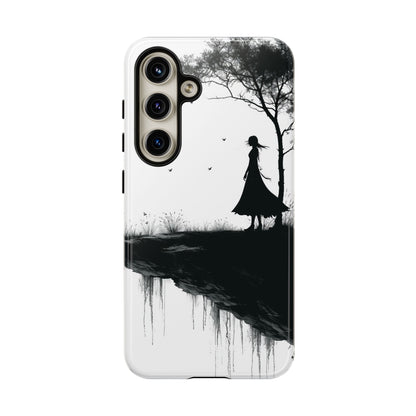 Cliffside Silhouette Samsung S24 - Kova suojakotelo