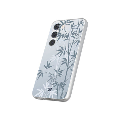 Misty Bamboo Grove · Lite Phone Case for Samsung · Blue