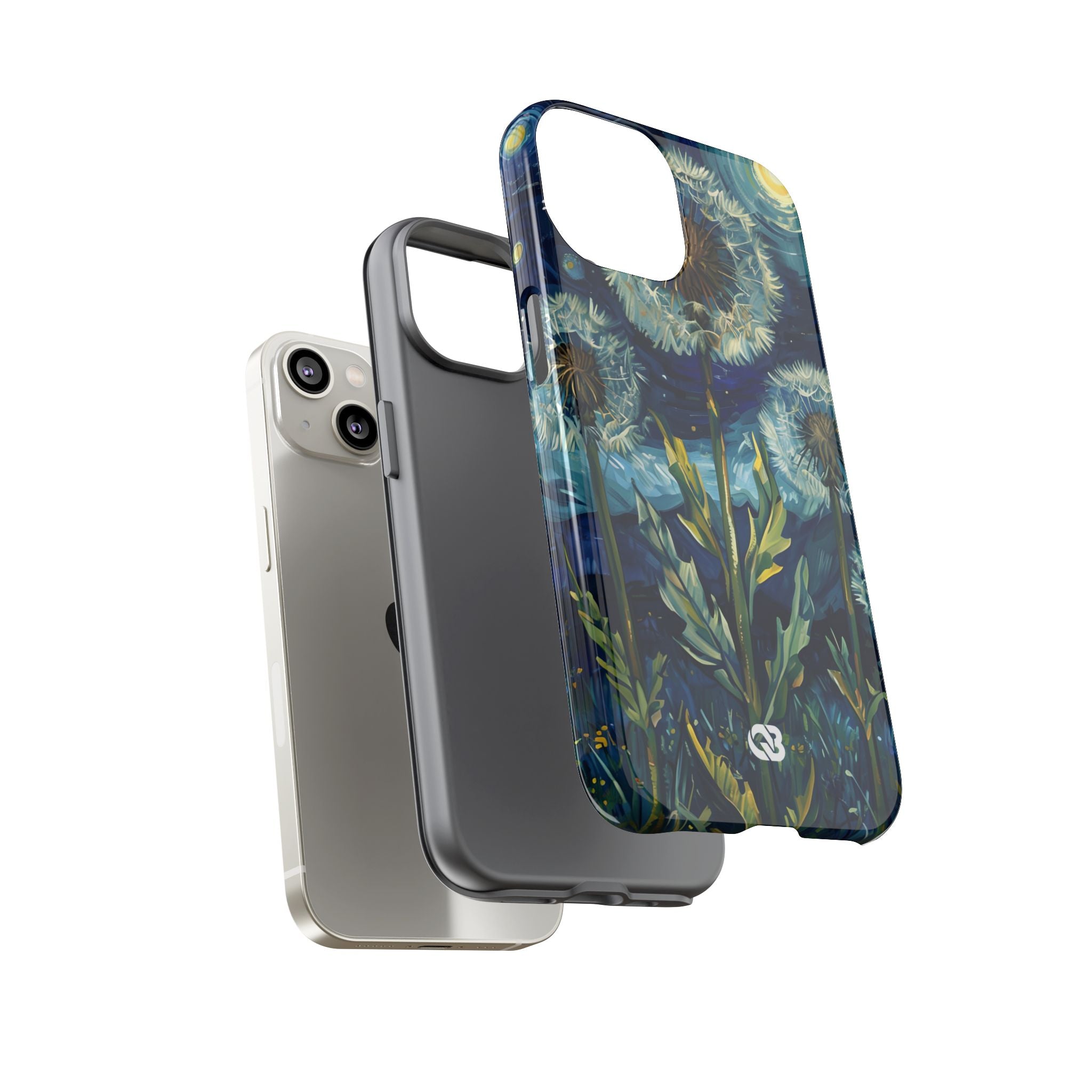 Starry Dandelion Swirl · Tough Telefoncover for iPhone