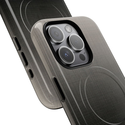Grey Tough 2.0 Magsafe Phone Case for iPhone - Faded Sand Mesh