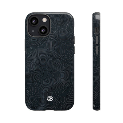 Obsidian Elevation · Tough Phone Case for iPhone · Black